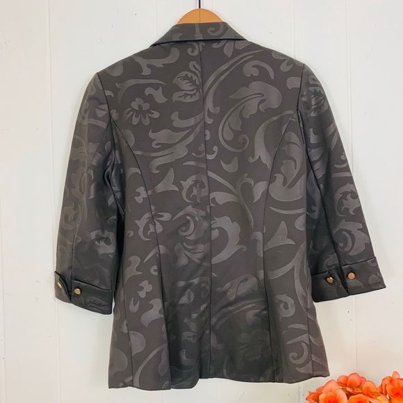 DAMASK | Knitwear Blazer Suit Jacket - Picture 6 of 8